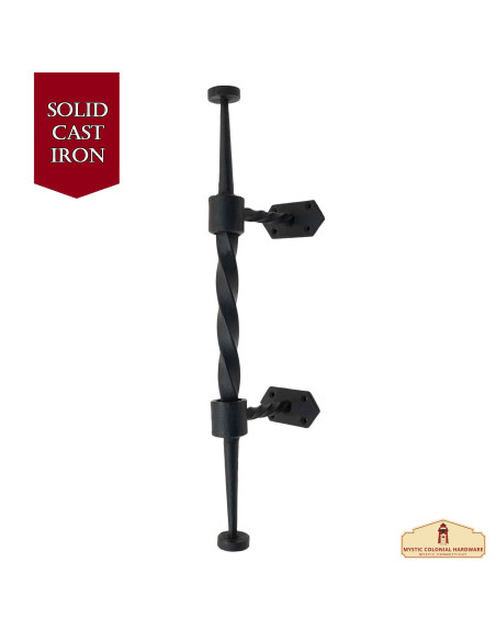 Poignée de porte château en fer (41,9...