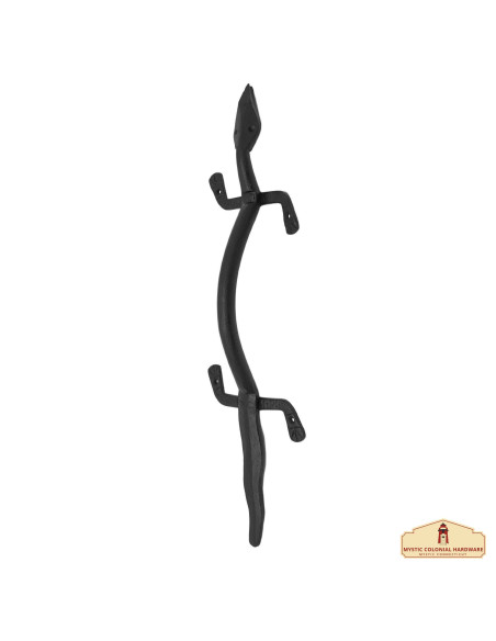 Poignée de porte médiévale en fer...