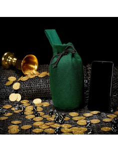 Sac en laine de couleur Viking (20,3 × 16,5 cm.) 2