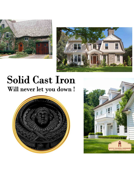 Heurtoir médiéval circulaire style...