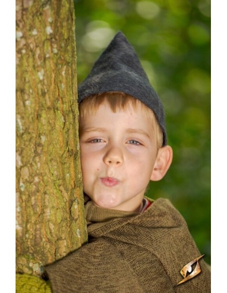 Chapeau Fantasy Gnome, laine grise