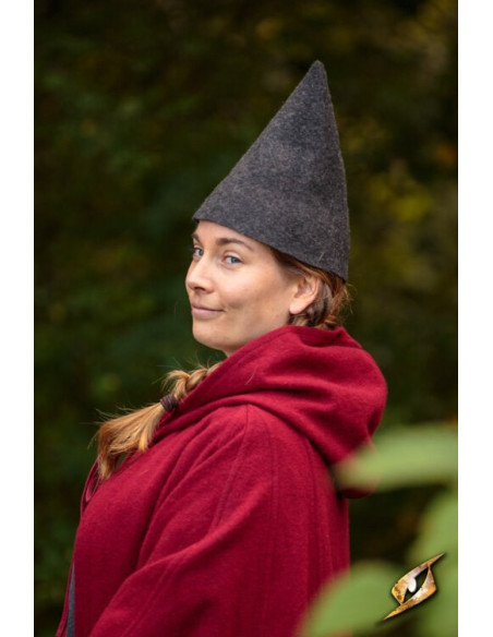 Chapeau Fantasy Gnome, laine grise
