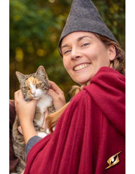 Chapeau Fantasy Gnome, laine grise