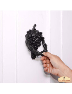 Heurtoir en fonte design grappe de raisin 2