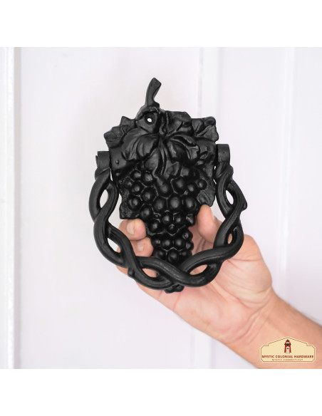 Heurtoir en fonte design grappe de...