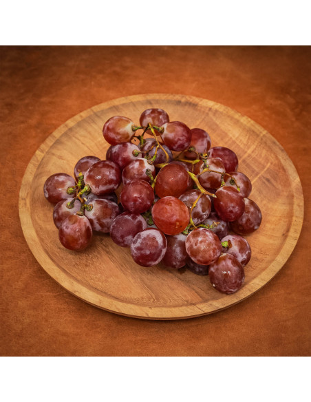 Assiette médiévale en bois (diamètre...