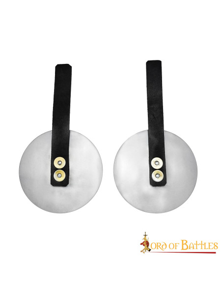 Cocardes médiévales en acier, avec...