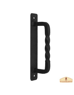 Poignée de porte en fer pour château médiéval (16,2 cm.)
