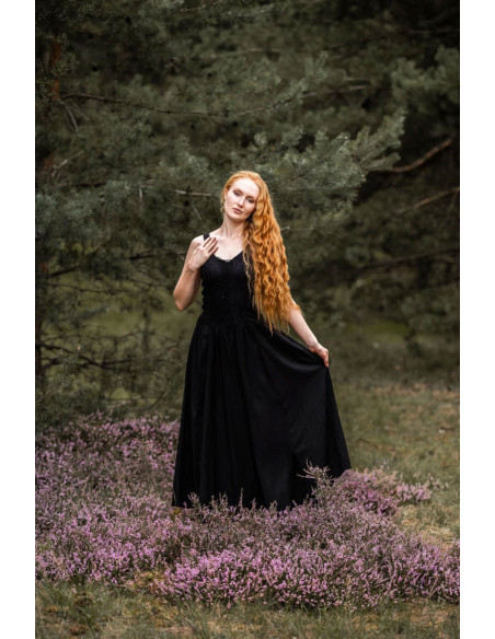 Robe médiévale élégante Jasmin,...