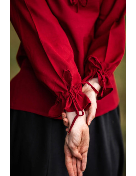 Chemisier médiéval à manches longues