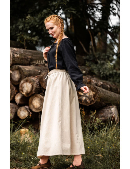 Chemisier médiéval à manches longues