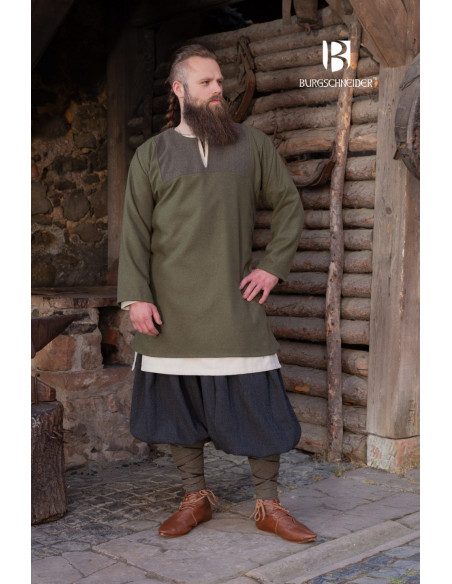 Tunique Rus Simón, couleur vert olive