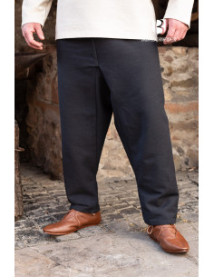 Pantalon russe Yaroslav en noir