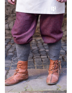 Pantalon Viking modèle Rus Ivar, Marron-Gris