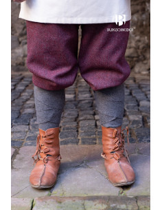 Pantalon Viking modèle Rus Ivar, Marron-Gris 2