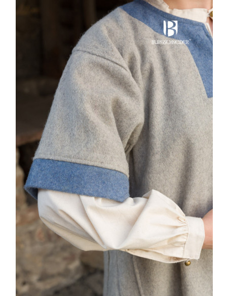 Robe médiévale modèle Rus Luiza, Bleu...