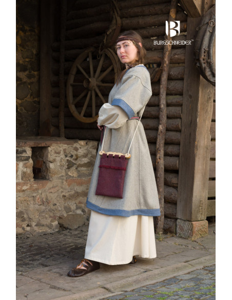 Robe médiévale modèle Rus Luiza, Bleu...