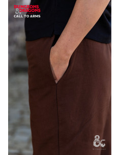 Pantalon Rogue Médiéval, Marron 2