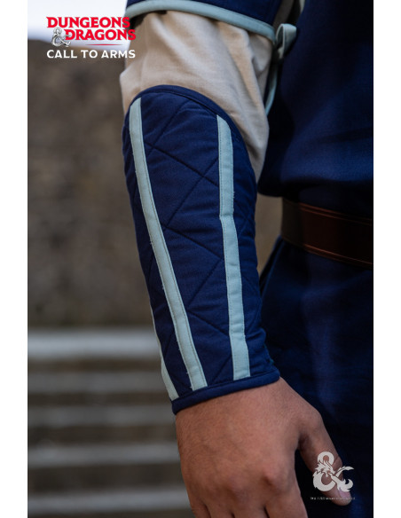 Bracelets de clerc médiéval, bleu