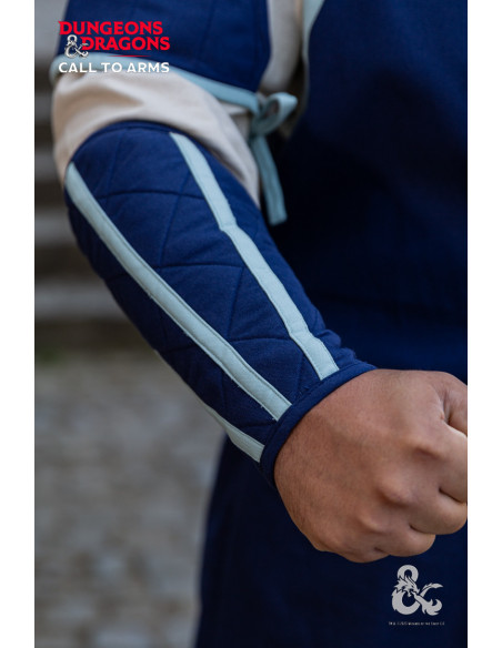 Bracelets de clerc médiéval, bleu