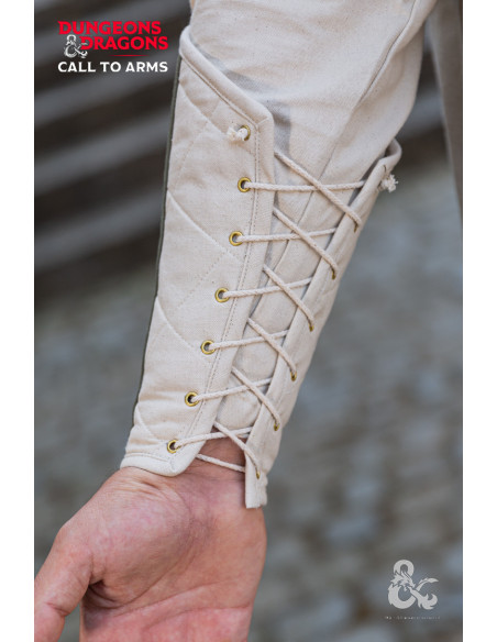 Bracelets de clerc médiéval, blanc...