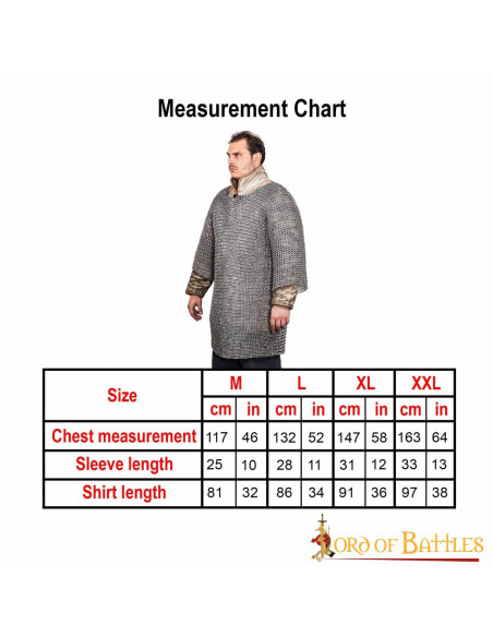 Cotte de mailles en aluminium...