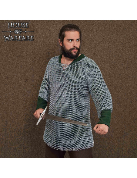 Cotte de mailles en acier doux modèle...