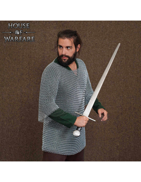 Cotte de mailles en acier doux modèle...