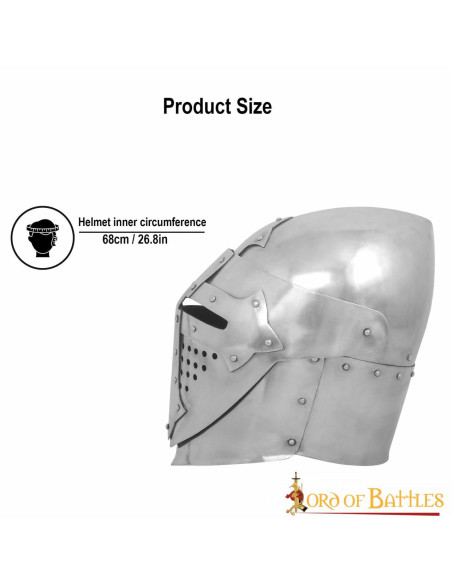 Bassin de chevalier du 14ème siècle...