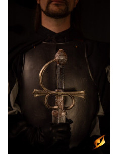 Épée Rapiera Rillet LARP, Vanguard Epic Armory (Noir) 2