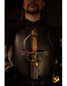 Épée Rapiera Rillet LARP, Vanguard Epic Armory (doré) 2