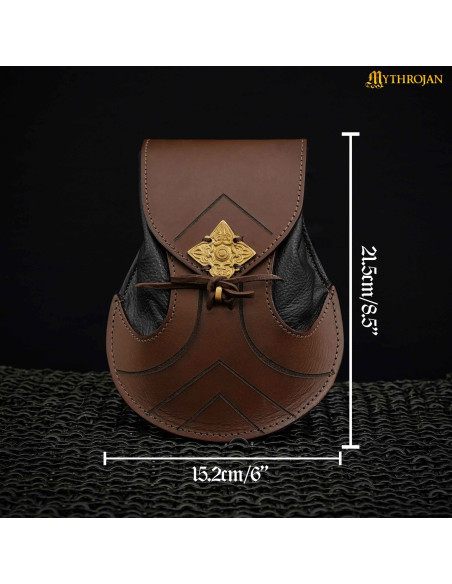 Sac en cuir elfique modèle Elven...