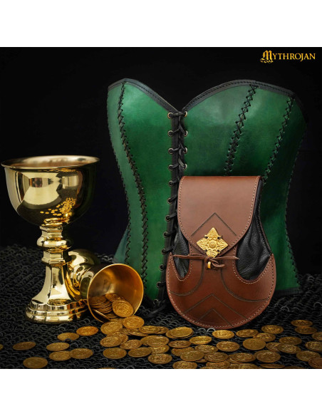 Sac en cuir elfique modèle Elven...