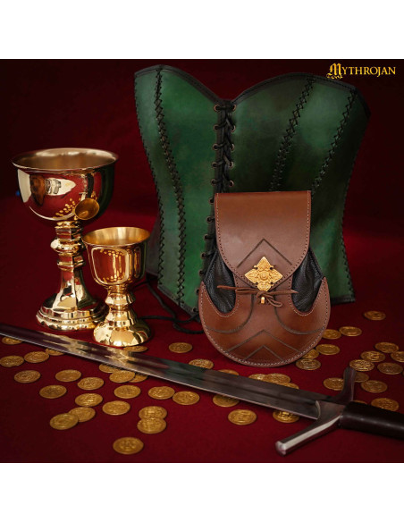 Sac en cuir elfique modèle Elven...