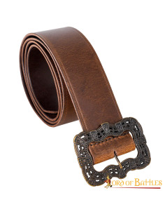 Ceinture en cuir Captain Jack Sparrow - marron 2