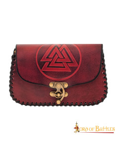 Sac banane en cuir Viking modèle Valknut 2