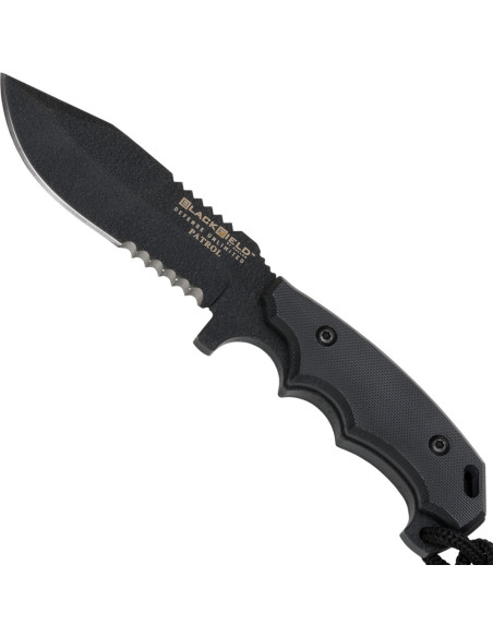 Couteau tactique et militaire Black...