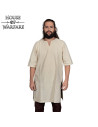 Tunique Viking classique pour hommes de couleur naturelle