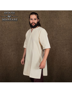 Tunique Viking classique pour hommes de couleur naturelle 2