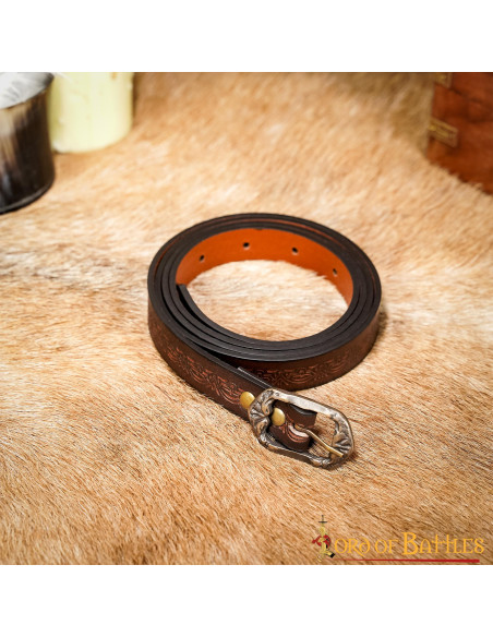 Ceinture médiévale faite à la main...