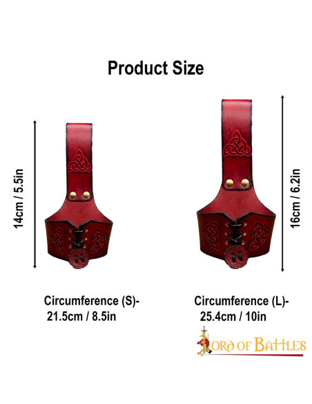 Baudrier fait main pour cornes avec...