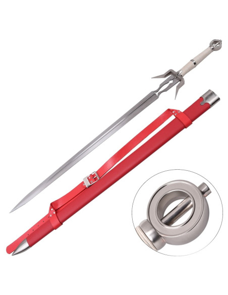 L'épée Zireael de Ciri dans la série...