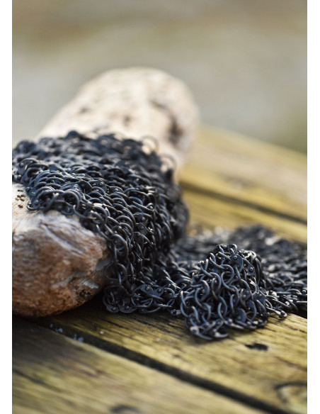 Cotte de mailles rivetée, finition...