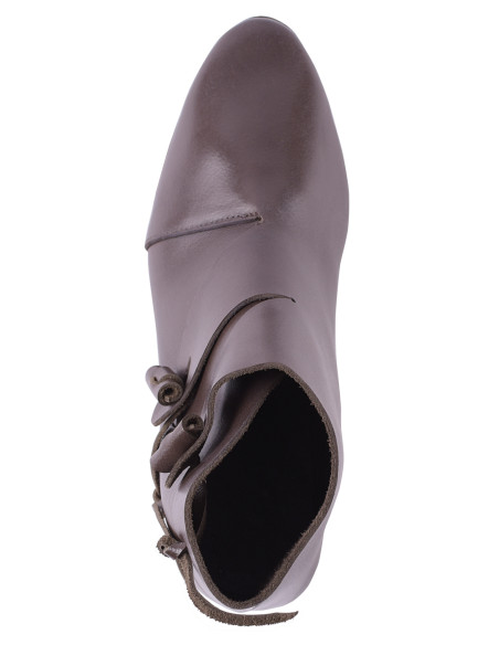 Bottines médiévales Jorvik, marron foncé