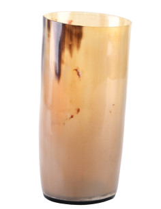 Verre Viking sans gravures en corne de buffle (150-250 ml.)