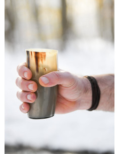 Verre Viking sans gravures en corne de buffle (150-250 ml.) 2