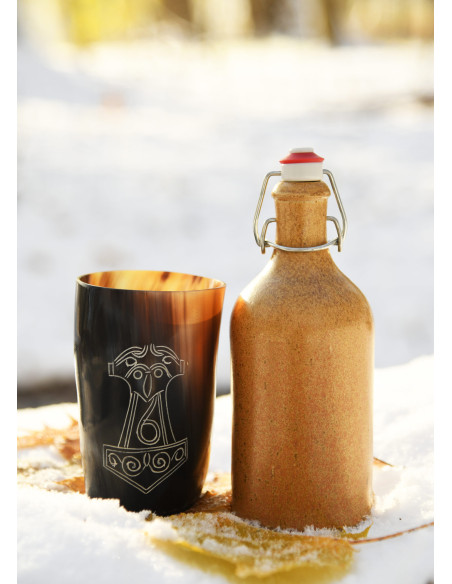 Verre Mjölnir de Viking Thor en corne...
