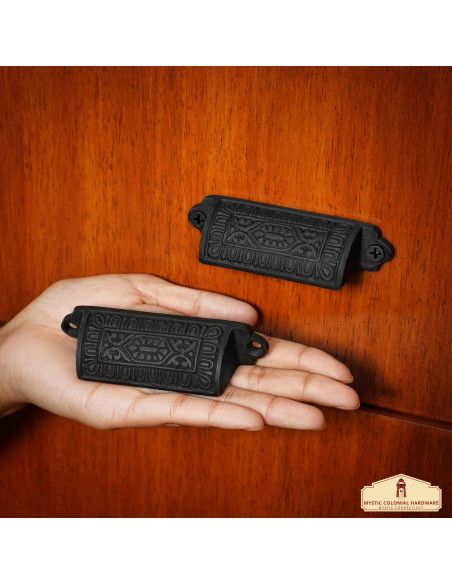 Ensemble de 4 poignées de tiroir...