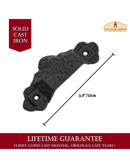 Ensemble de 4 poignées de tiroir...