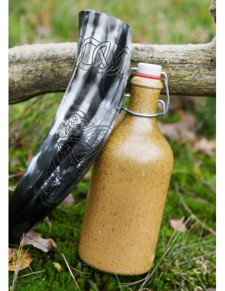 Corne viking Fenrir loup à boire...